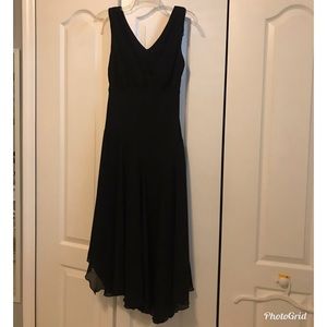 Black Asymmetrical Dress
